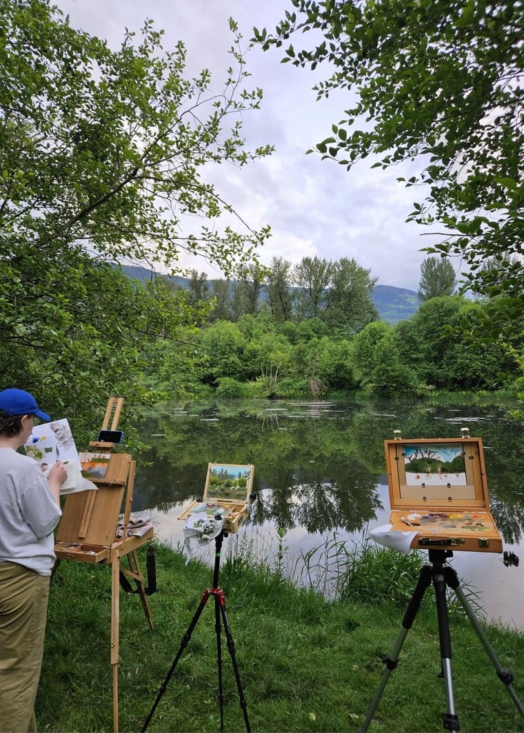 Peinture en plein air