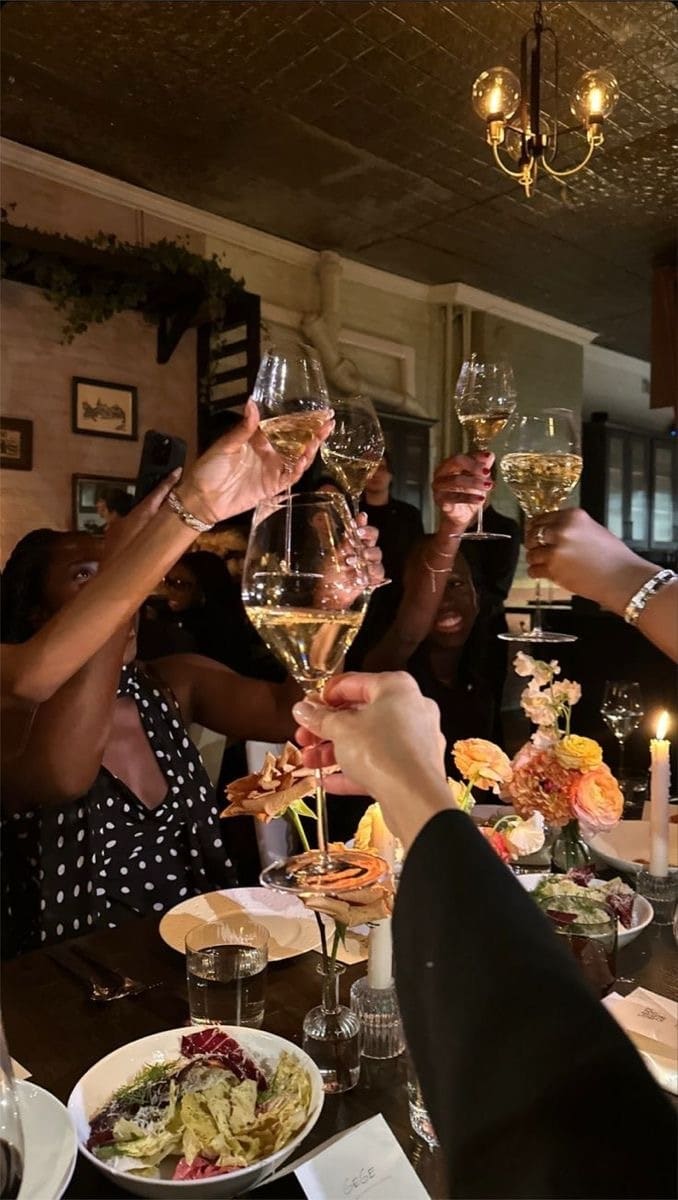 Dîner entre amis