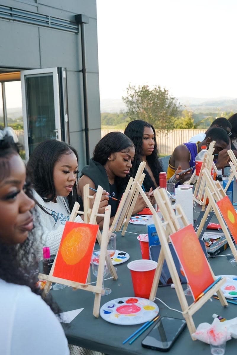 Atelier peinture entre amies