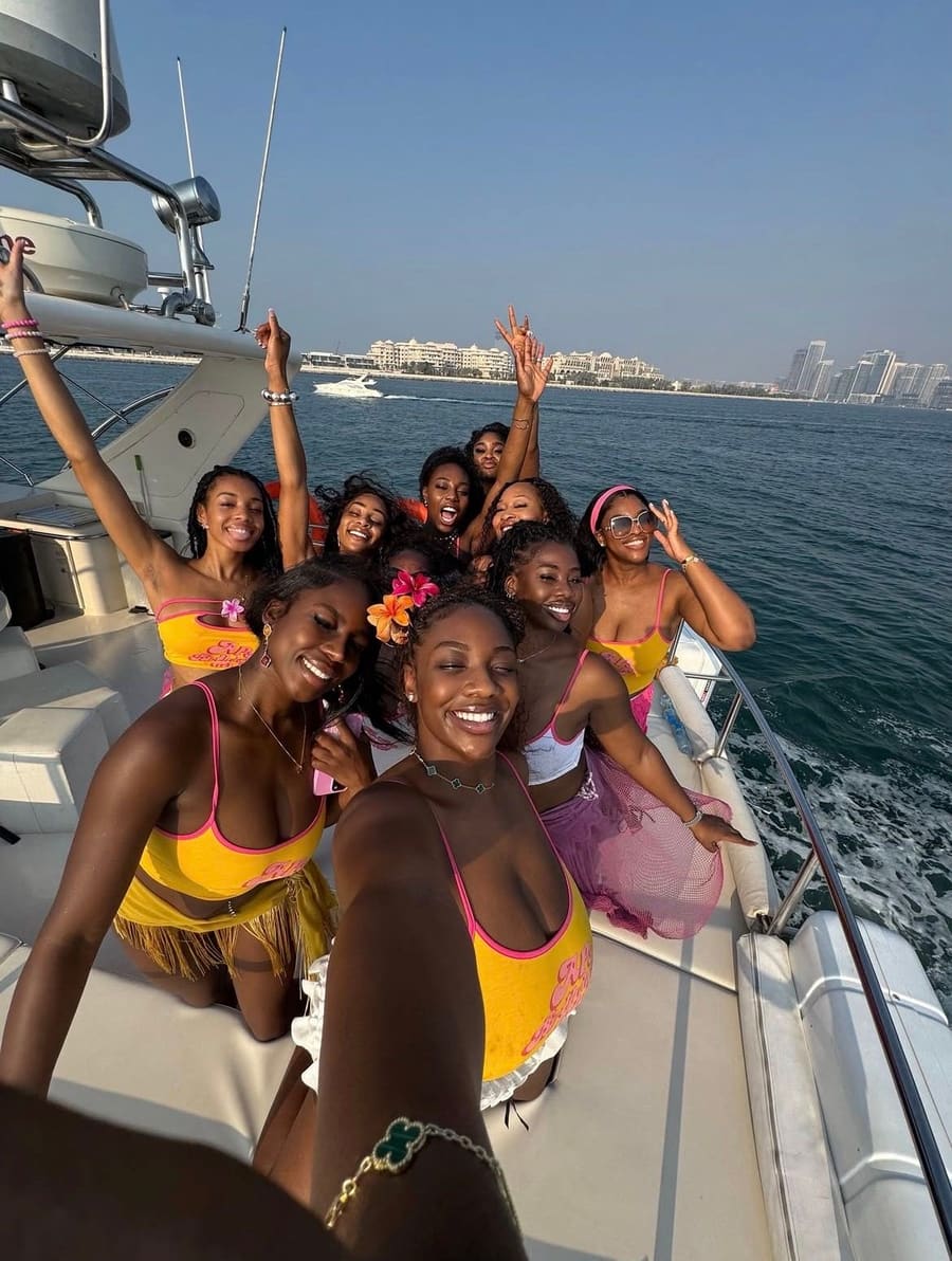 Sortie en mer entre amies
